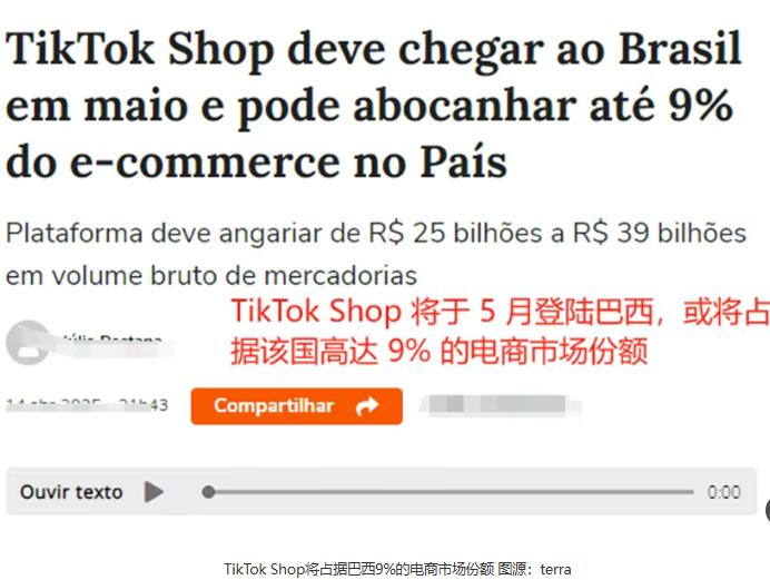 TikTok Shop上线法国仅半年,GMV狂涨7倍,增速惊人