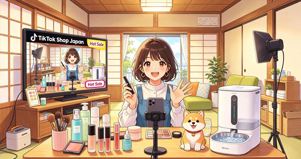 TikTok Shop 日本站选品参考：美妆家居稳居热销，宠物智能用品迎来发展机遇